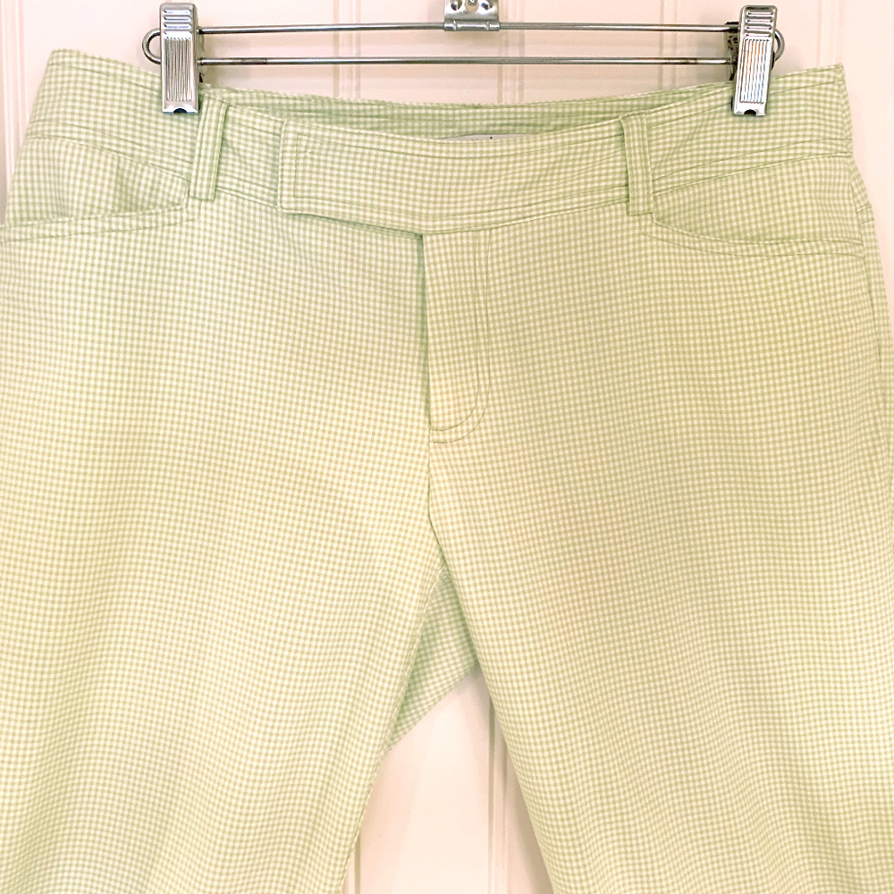 Nanette Lepore Lime Green Capri Pants Size 6